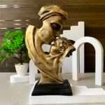 SAJAWATI MA BACCHA MED Decorative Showpiece -11 IN (Polyresin, )