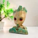 SAJAWATI Groot action figure Marvel Avengers Infinity war Tree Man� Decorative Showpiece - 14 cm (Polyresin, Green)
